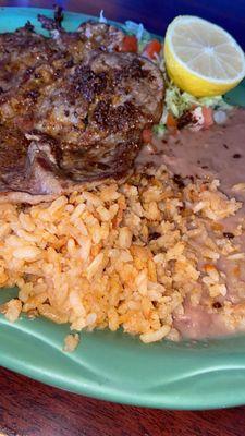 Carne asada plate