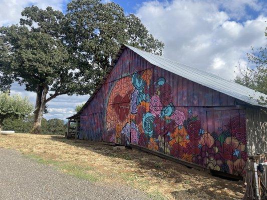 Barn art