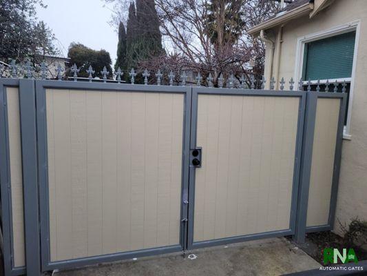 Dual Swing Gate Installation