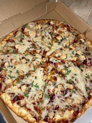 Vegan BBQ Pizza