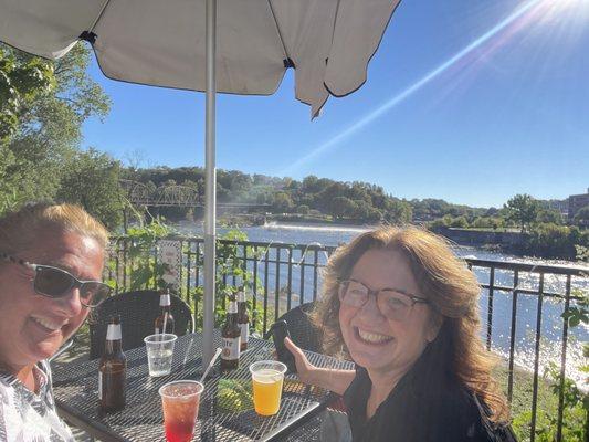 Tiki bar on the Delaware