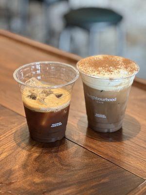 Shakersato and their signature tiramisu latte