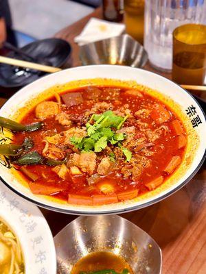 Duck Blood & Beef Tripe with added Beef Slice