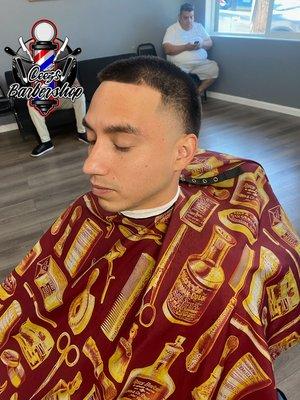 Done by Ceez's barbershop