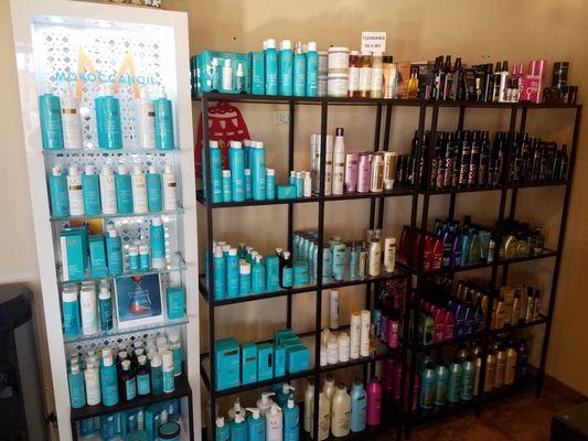 So many amazing products. My favorite is Moroccanoil!!