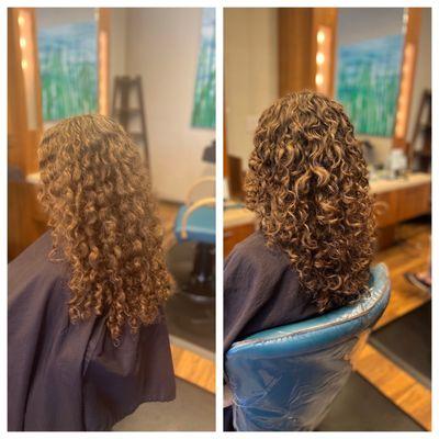 Curly cut by Priscilla Denise