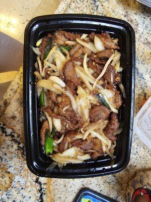 Mongolian beef