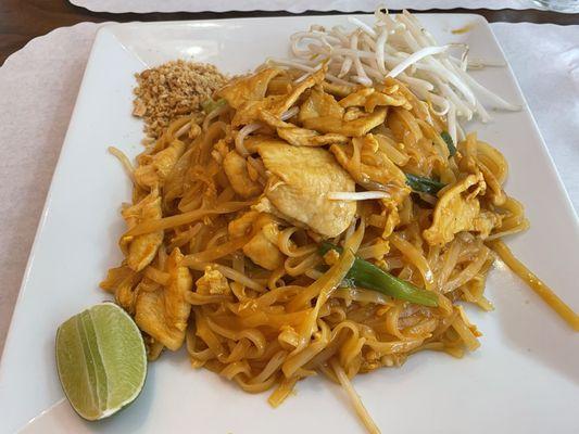 Phad Thai was delicious