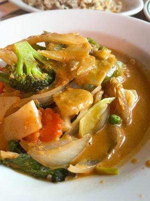 Mixed Vegetable Curry (Coconut Curry)