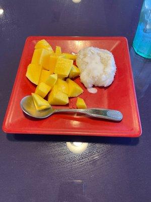 Mango sticky rice