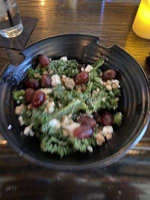 Kale grape salad