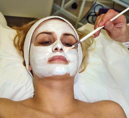 We do facials for half an hour and one hour!