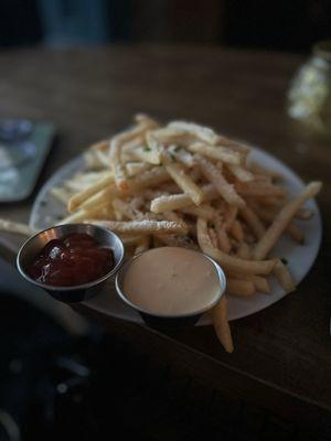 Parmesan & Rosemary Garlic Fries