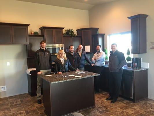 Synergy Properties is doing our Tuesday broker tour at the new Crosy Landing Development by Viking Homes in the Spokane Valle...