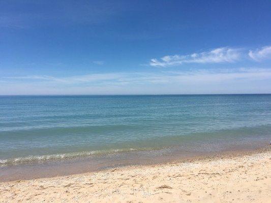 North Bar Lake - Lake Michigan Side of the beach