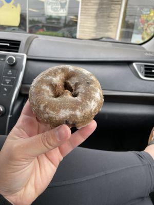 Blueberry doughnut