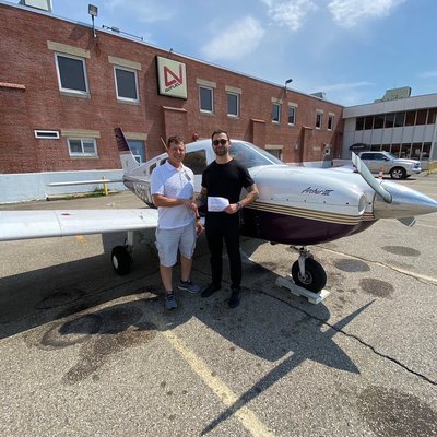 One more pilot will be on the skies...  private pilot license