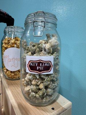 Key lime popcorn