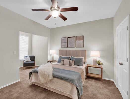 Bedroom at The Lodge at Westover Hills