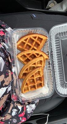 Protein waffles