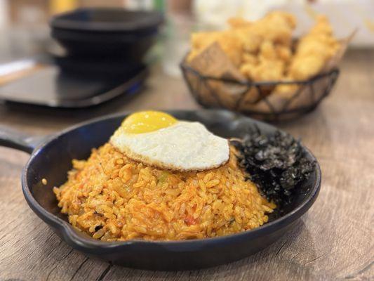 Kimchi Cheese Fried Rice