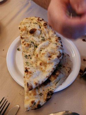 Garlic naan