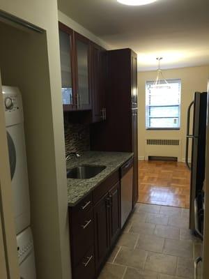 Newly renovated apartments with  updated kitchen and bathrooms. Some units also have washer/dryer in unit.