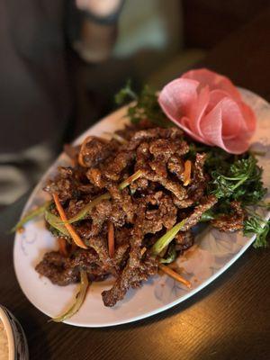 Sticky Crispy Beef