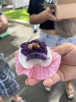 Sweet potato mochi