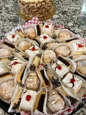 Assorted pastries