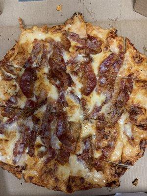 Bacon pizza