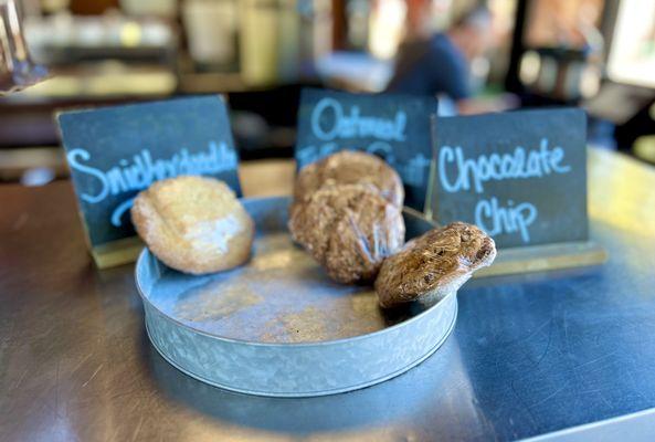 Fresh baked cookies!