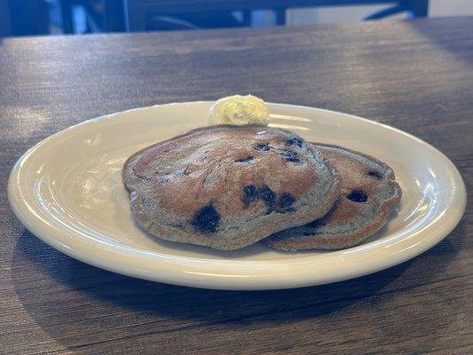 Blueberry pancakes