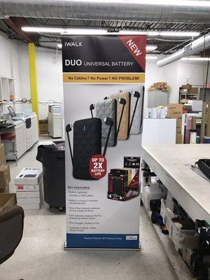 Retractable Banner Stand