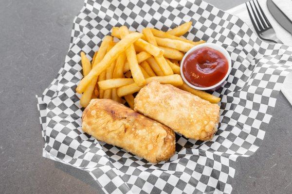 Homemade Cheesesteak Eggrolls