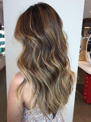 Bought up the balayage higher and warmer for summer. By Joanne!