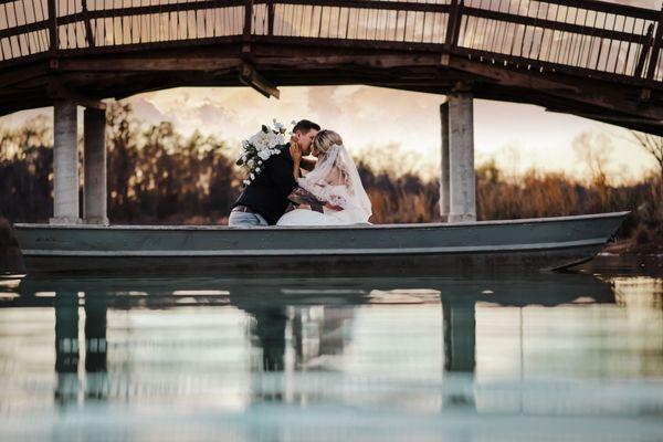 Wooden bridge