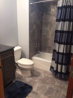 Our beautiful New Bathroom!