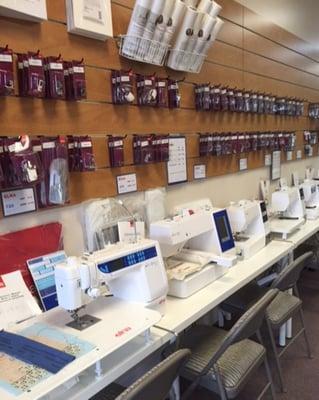 Elna, Necchi & Janome Sewing Machines and Accessories