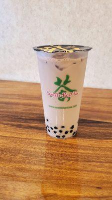 Heavy oolong milk tea