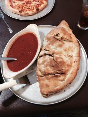 Large Vegetable Calzone