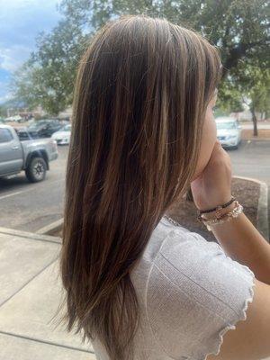 Highlights on my daughter. She loved them! Thanks Gentri