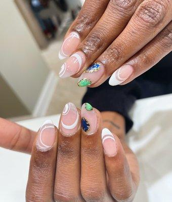 Acrylic set done by Eva