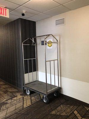 Luggage carts available