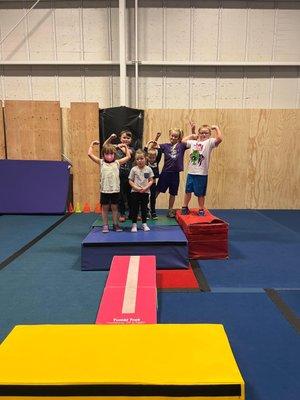 Parkour classes starting at age 3 and up!