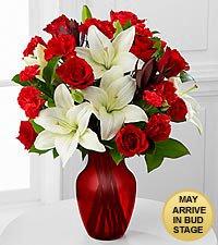 White Lille's, red roses   starting  at 59.99