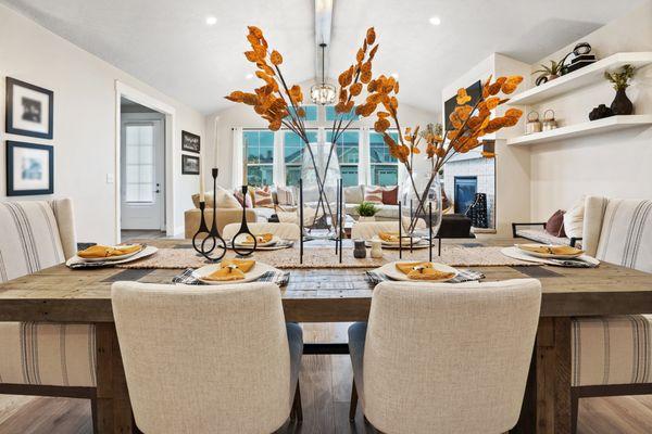 Beautiful Dining Set in Clients Home