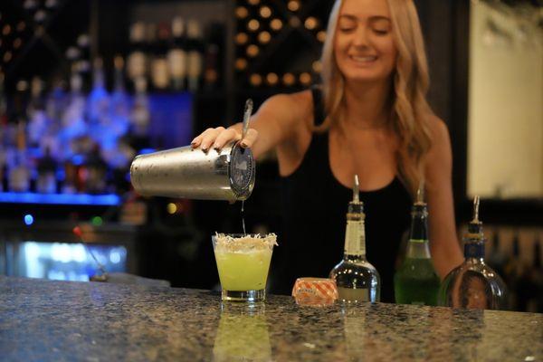 Pouring fun, handcrafted cocktails for fun nights out on the town.