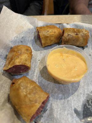 Reuben egg roll