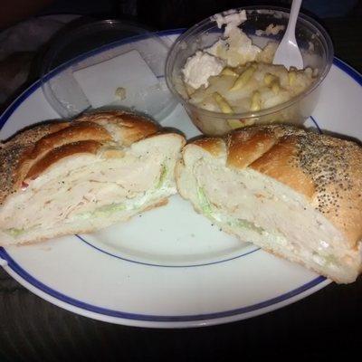 Everroast chicken and potato salad was on point yo